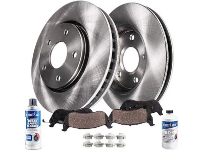 For 1990-2001 Mitsubishi Eclipse Brake Pad and Rotor Kit Detroit Axle 48773ZDJG - Image 1 of 2