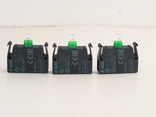 PIZZATO E2 LP1A4V1 PANEL FIXING LED HOLDER GREEN 12-30VAC/DC (LOT OF 3) NNB