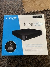 TiVo Mini VOX 4K UHD TCDA95000 with Voice Remote HDMI Power Ultra HD
