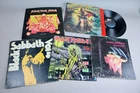 VTG LP Heavy Metal Vinyl Record Album COVERS ONLY Black Sabbath Iron Maiden etc