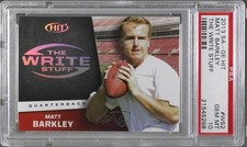 2013 SAGE Hit The Write Stuff Matt Barkley #WS2 PSA 10 GEM MT 0l2