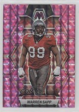 2023 Panini Mosaic Pink Camo Mosaic Prizm Warren Sapp #232 HOF 00em