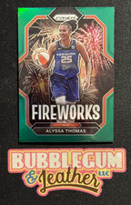 2023 Panini Prizm WNBA Green Fireworks Alyssa Thomas #11