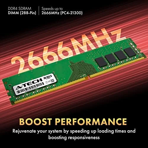4GB DDR4 2666MHz PC4-21300 CL19 Non-ECC Desktop RAM Memory Module - Image 4 of 4