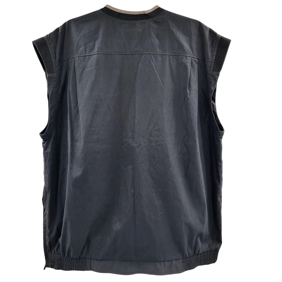 IZOD XFG X-treme Function Black Golfwear Vest Side Zip Breathable Men's Size XL - Image 2 of 4