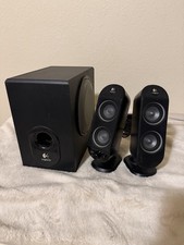 Logitech X-230 2.1 Speaker System Subwoofer  Satellite Speakers   Tested