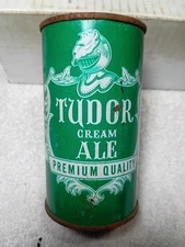 Tudor Cream  Ale , Chicago IL   Flat top  beer can ,    EMPTY
