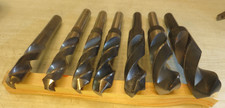 7  Silver & Deming Drills 17/32 , 9/16 , 5/8 , 11/16 3/4 , 7/8 , 15/16 Diameters