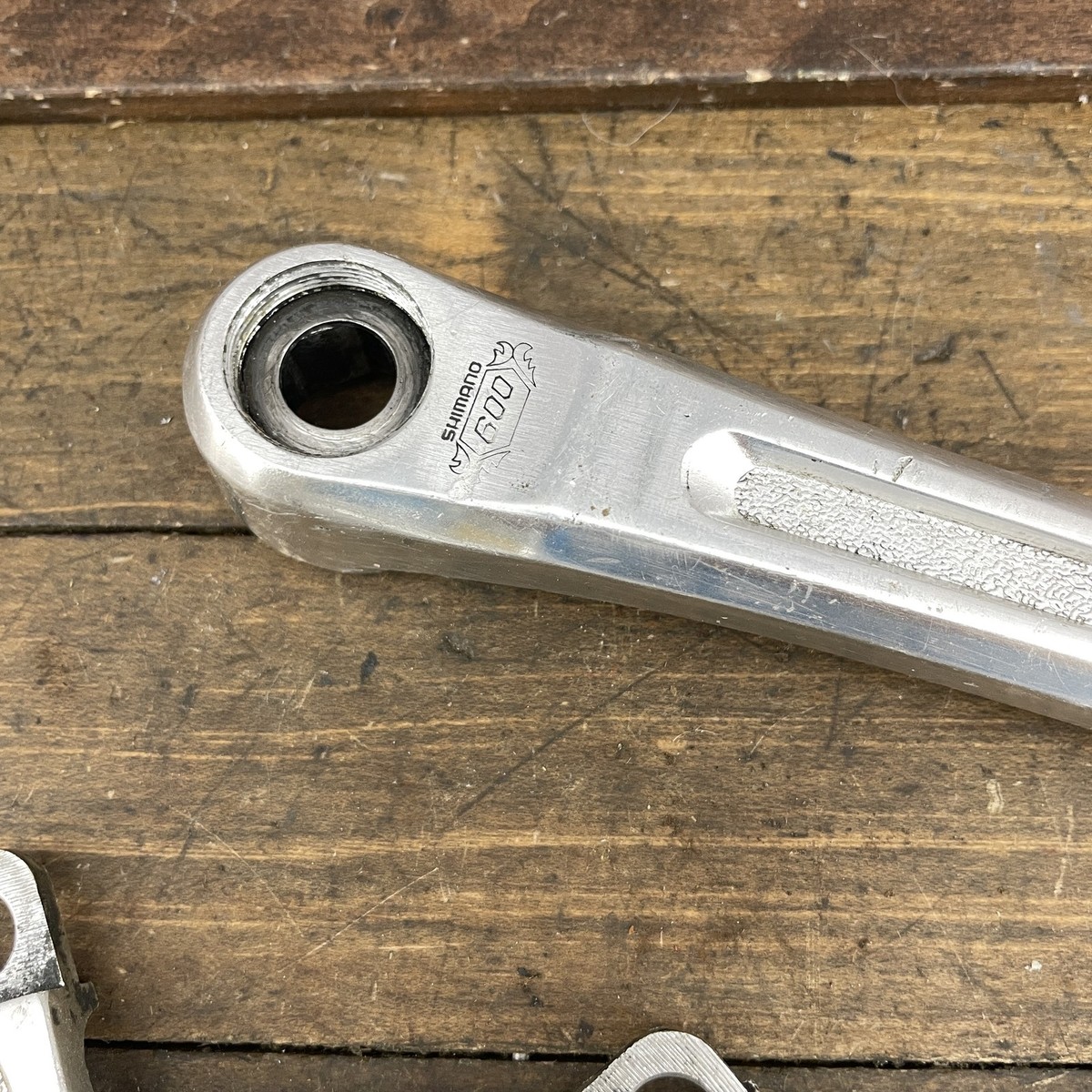 Vintage Shimano 600 Crank Set Arabesque Old BMX Japan 170mm