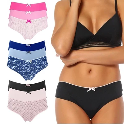 Pretty Polly Ladies Briefs Hipster Boyshort 3 Pack Olivia Microfibre Brief - Image 1 of 4