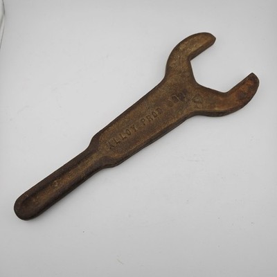Vintage Alloy Prod Co 25-H 1.5 Industrial Steel Sanitary Wrench 12'' Heavy Tool