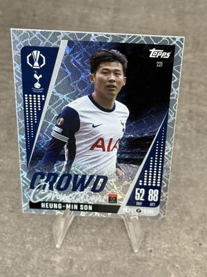 Topps Match Attax Champions League Extra Karte von Heung Min Son