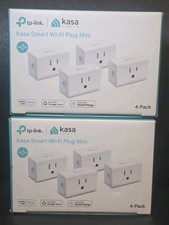 8ct Tp-Link Kasa Smart WiFi Plug Mini 15A Sma...