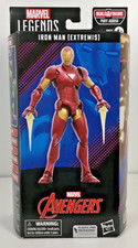 IRON MAN Extremis Armor - HASBRO MARVEL LEGENDS PUFF ADDER WAVE NEW AVENGERS