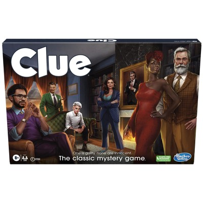 Hasbro Gaming Clue Board Game for Kids Ages 8 and Up, Reimagined Clue Game for 2