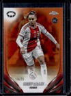 2023-24 Topps Chrome UEFA Women's Chasity Grant Refractor RC Orange #/25