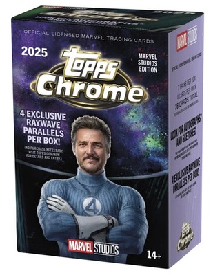2025 Topps Marvel Studios Chrome Value Box