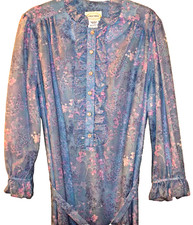 NEW Women’s Dress Size 20 Long Sleeve Career or Sp Occ Blue Lilac & White N213