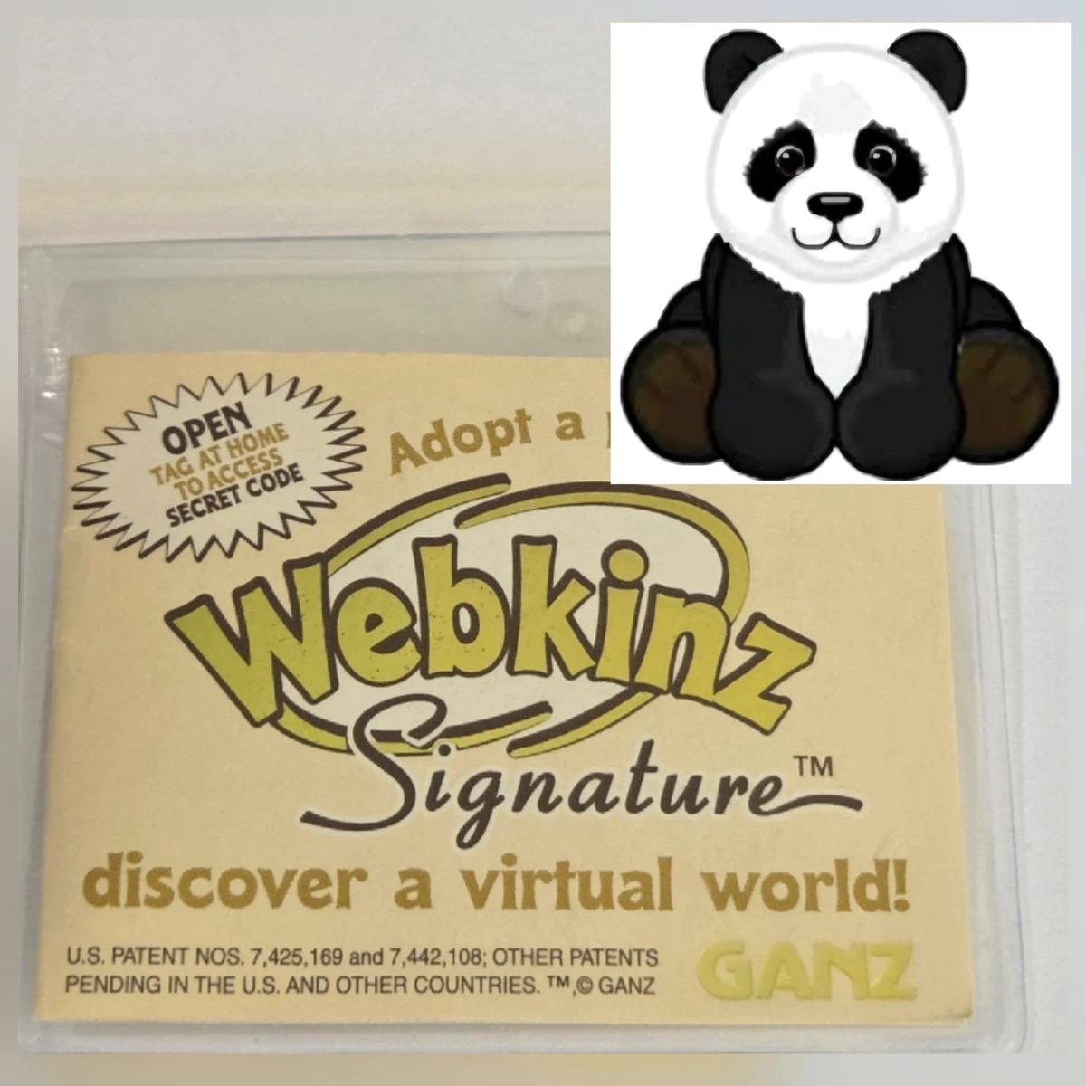 Signature Panda Webkinz & Lil 'Kinz Animals for sale | eBay