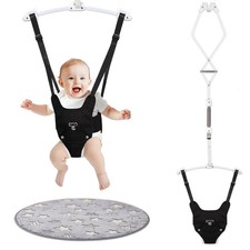 Baby Jumper, Baby Jumper Doorway with Adjustable Strap, Easy to Assemble, with a