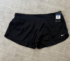 NWT Nike Women's Swim Board Shorts - NESS8202 - Black - XL