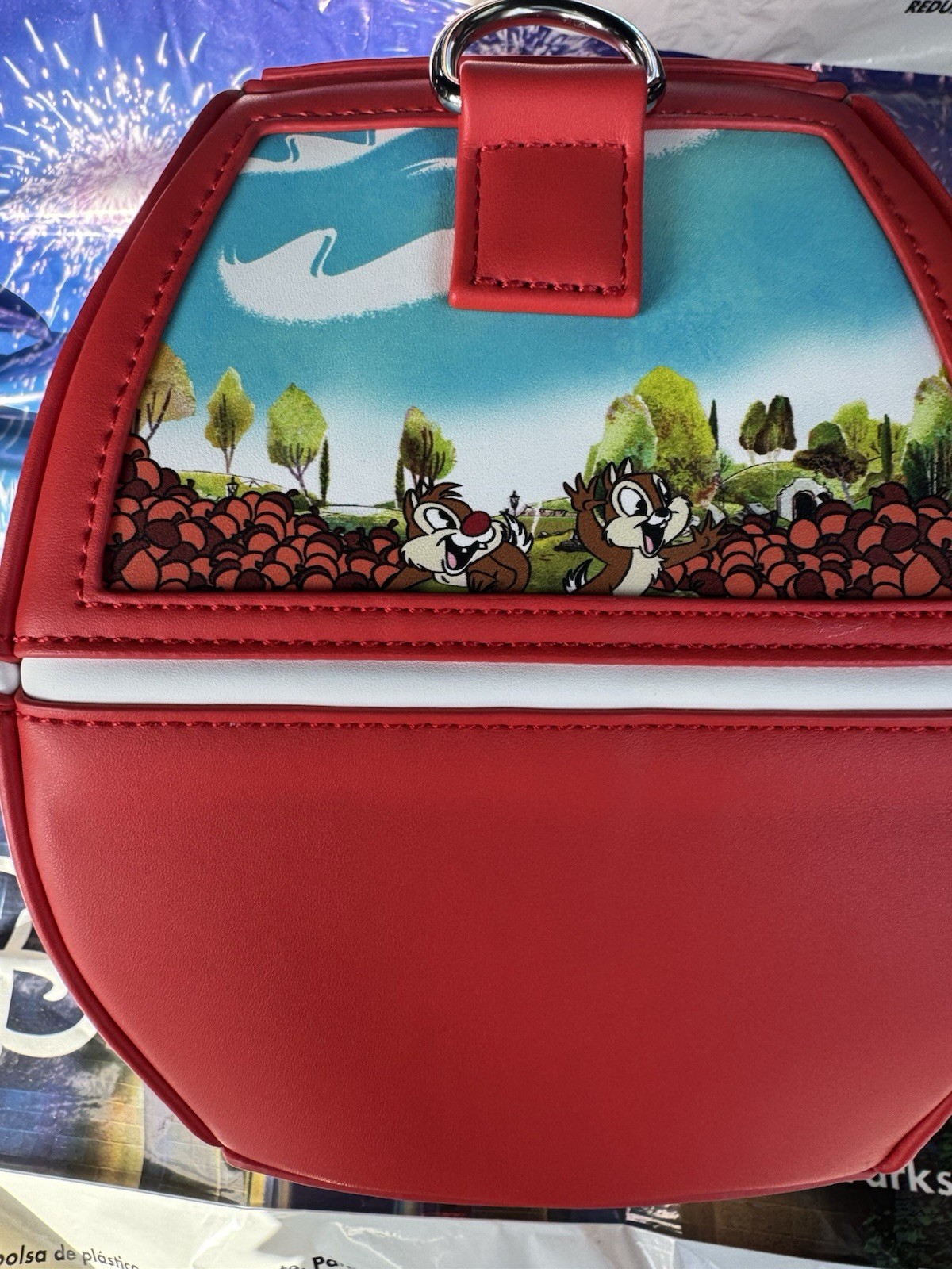 2025 Disney Parks Skyliner Mickey Minnie Donald Daisy Chip Dale Loungefly Bag