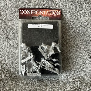 Confrontation Miniatures SWORDSMAN OF ALAHAN (3) Figures Metal NIB