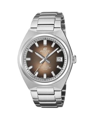 CASIO Men Analog Quartz Casual Watch Classic Dress Brown Dial Waterproof Round S