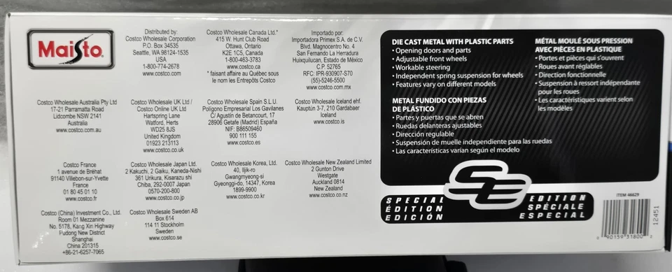 Chevrolet Camaro Z28 1971 Maisto 1:18 nueva caja sellada Foto 4 de 4