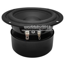1x 4.5" in 8Ohm 80W Hi-Fi Mid Bass Driver Audio Speaker Stero Woofer Loudspeaker