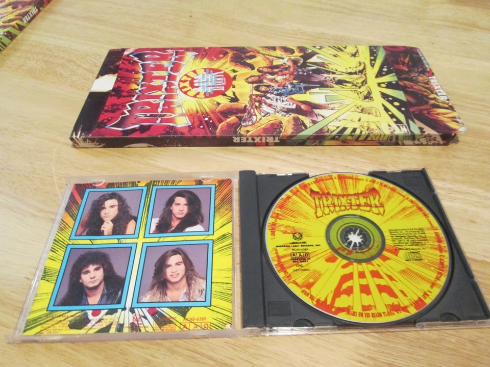 Trixter - S/T Rare Longbox Hard To Find - Image 4 of 4