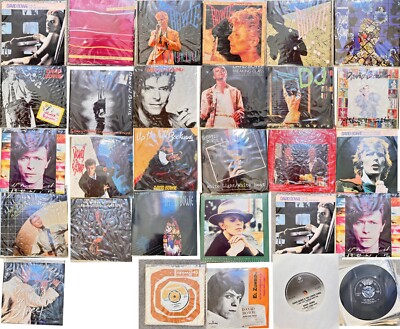 David Bowie collection of 50 7" Singles 1964-1987 | eBay UK