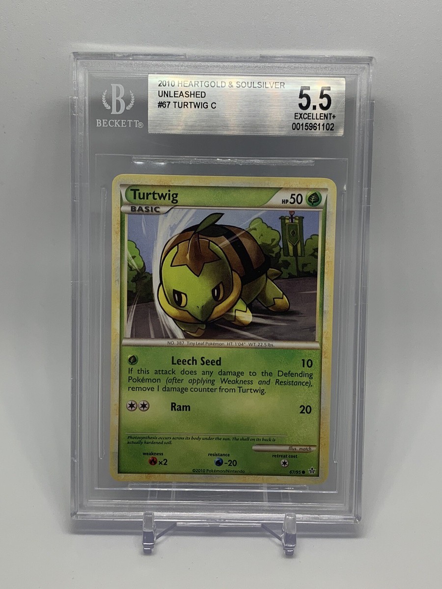 BGS Turtwig 67/95 - Unleashed - Pokemon Card - Excellent 5.5!! | eBay