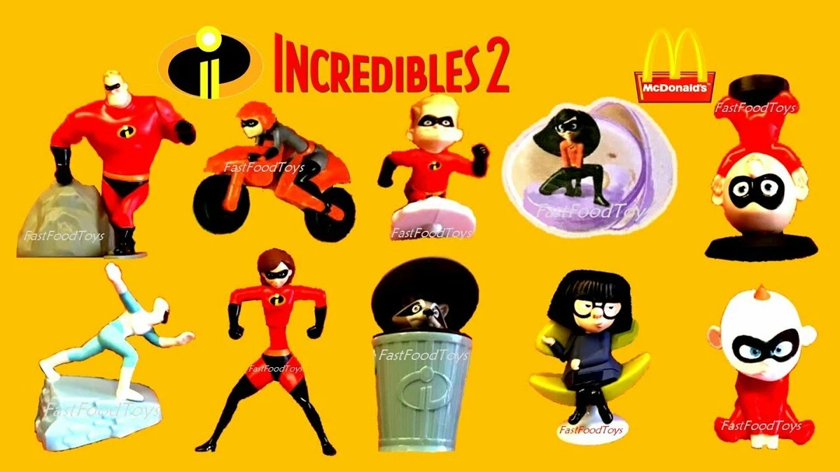 Incredibles 2 Happy Meal Toys 2018 NEW CHOOSE YOUR TOY Fast Shipping