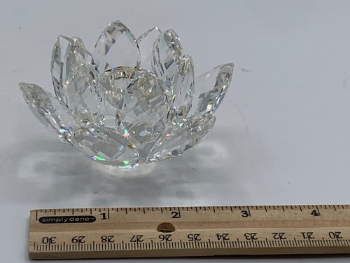 Swarovski Crystal Water Lily MEDIUM Candle Holder - Picture 11 of 11