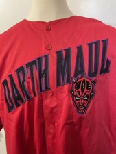 Star Wars Darth Maul Baseball Jersey New with Tags 2XL RARE