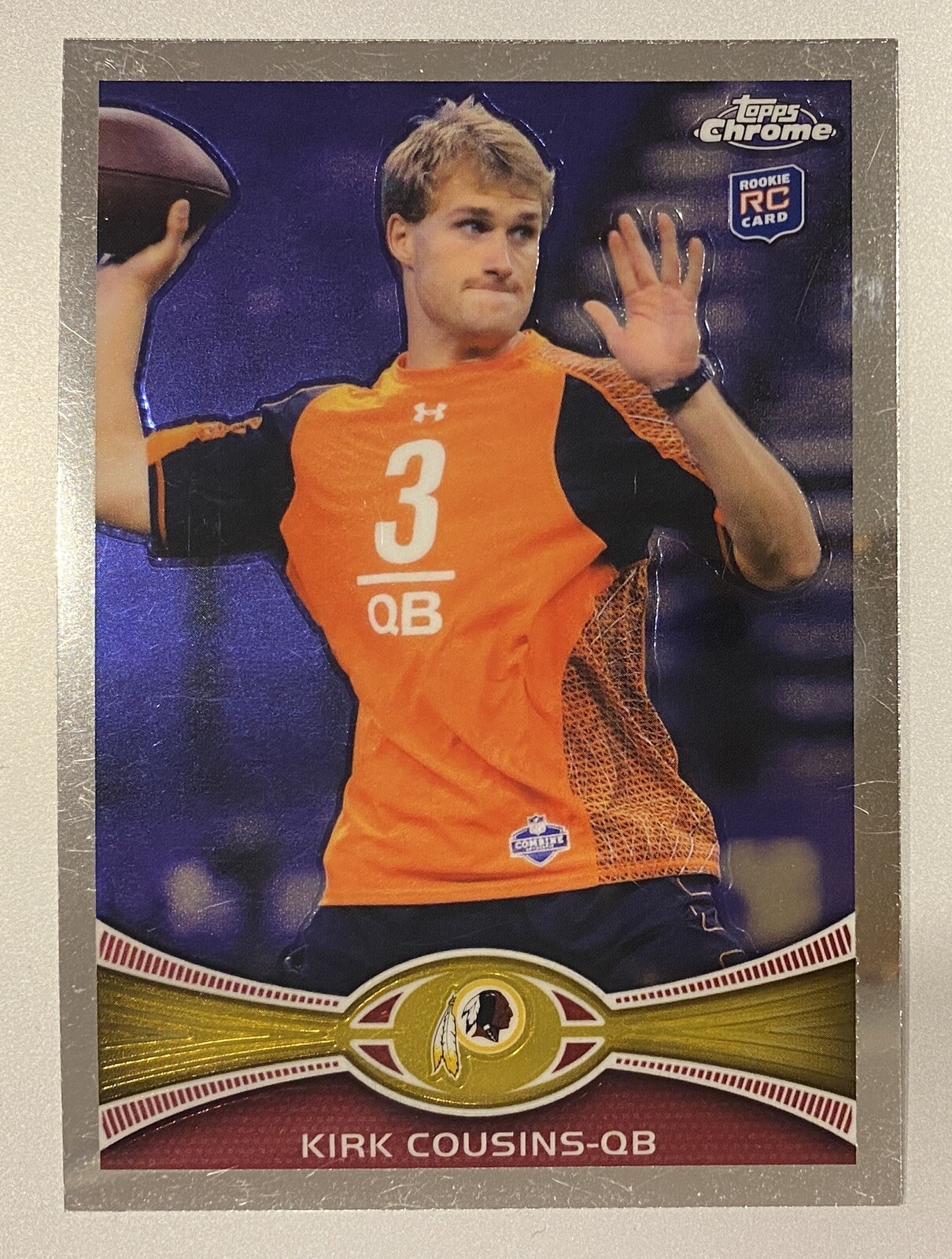 Kirk Cousins 2012 Topps Chrome Rookie #146 RC NM-MT