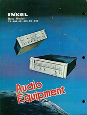 c1975 Inkel AK-650 Power Amplifier Korea Electronics Dealer Brochure Hifi Stereo