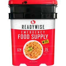 Readywise Emergency Food Supply, 124 servings + 4 Bonus servings, 10 lbs 15.1 oz