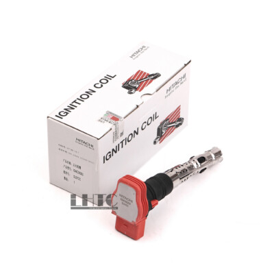 HITACHI Ignition Coil Spark Plug For VW Audi S4 B7 A6 A8 4.2L V8 AXQ BBK BHF BAT