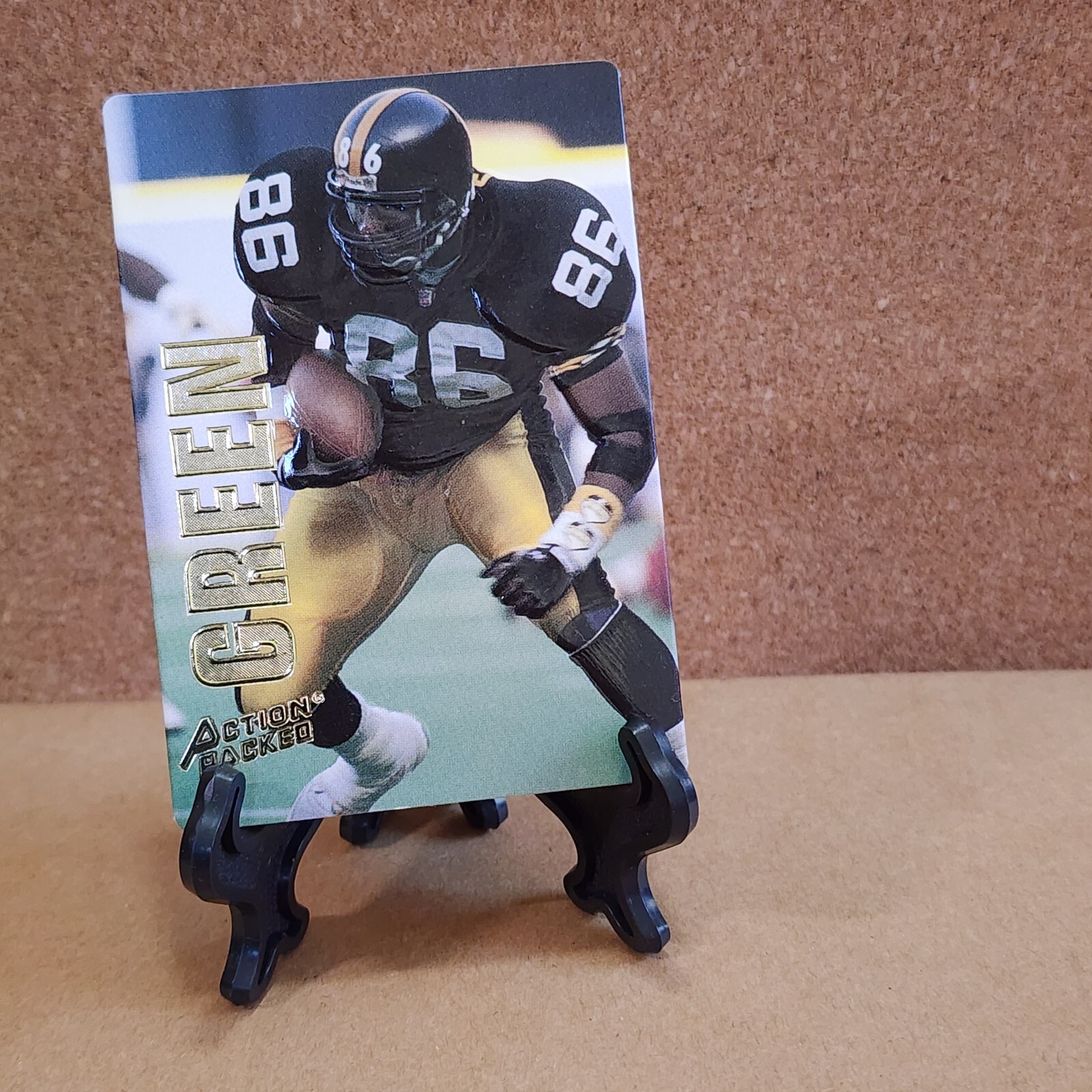 1993 Action Packed Football Card #153 Eric Green Pittsburgh Steelers