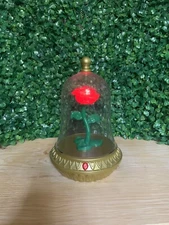 Disney Beauty & The Beast Enchanted Rose Tabletop Child’s Night Light Up Timer