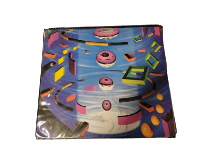 Vintage Mead Designer Series Trapper Keeper 90s Geometric Retro Space *read Desc