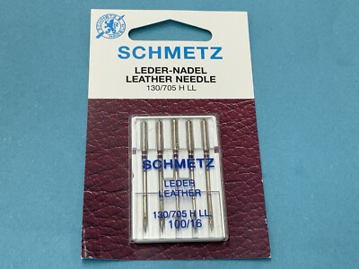 SCHMETZ Leather Sewing Machine Needles – Pack Of 5, Size 100/16, For Leather & Similar Materials - View #11
