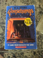 Goosebumps: It Came from Beneath the Sink! (Book by R.L. Stine 2003 Scholastics)