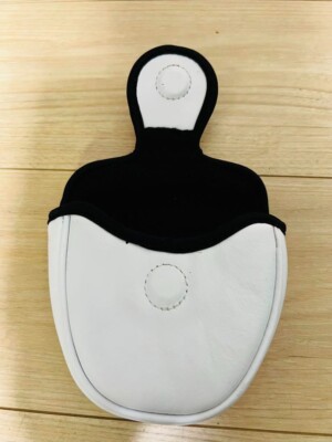 VESSEL Putter Cover Genuine Leather PC HC2217-02 White Free Size