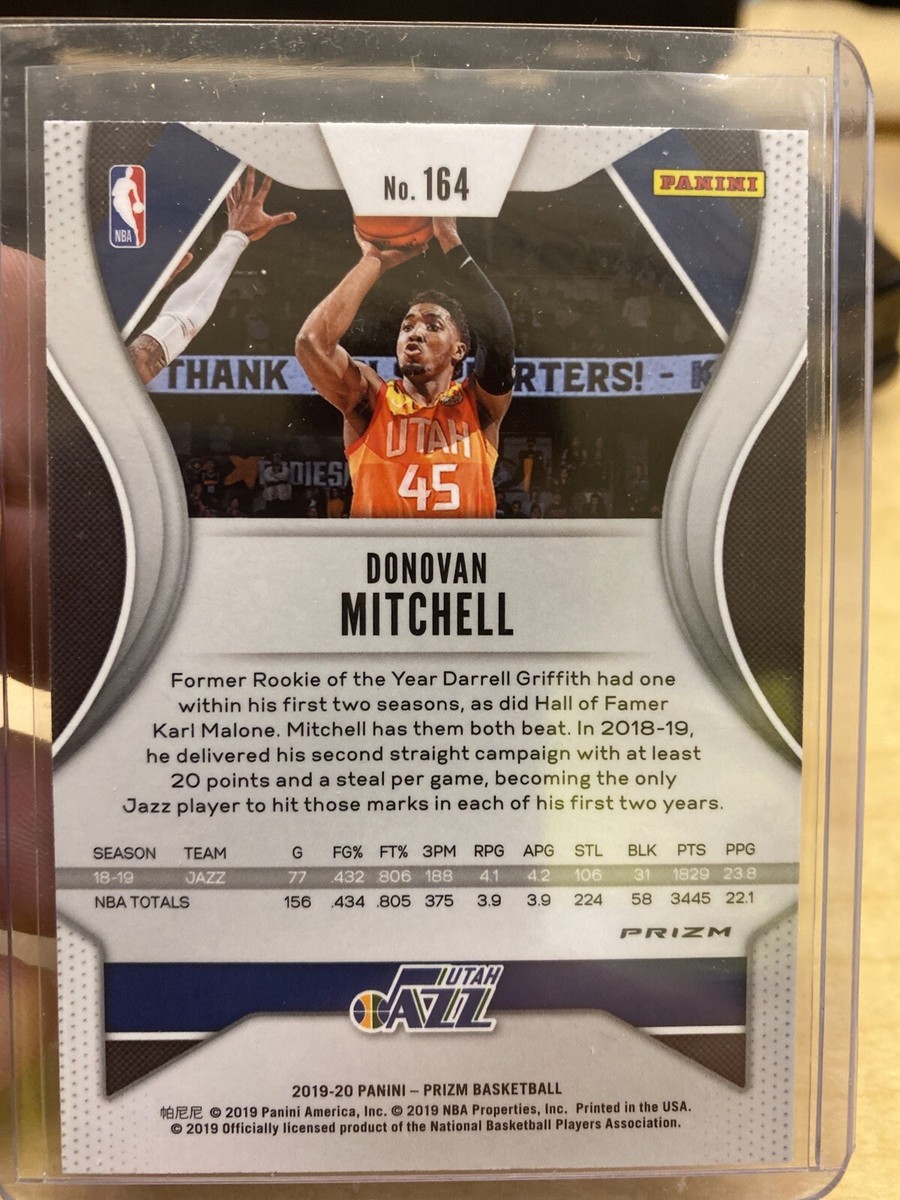 2019-20 Prizm Donovan Mitchell Green Prizm | eBay