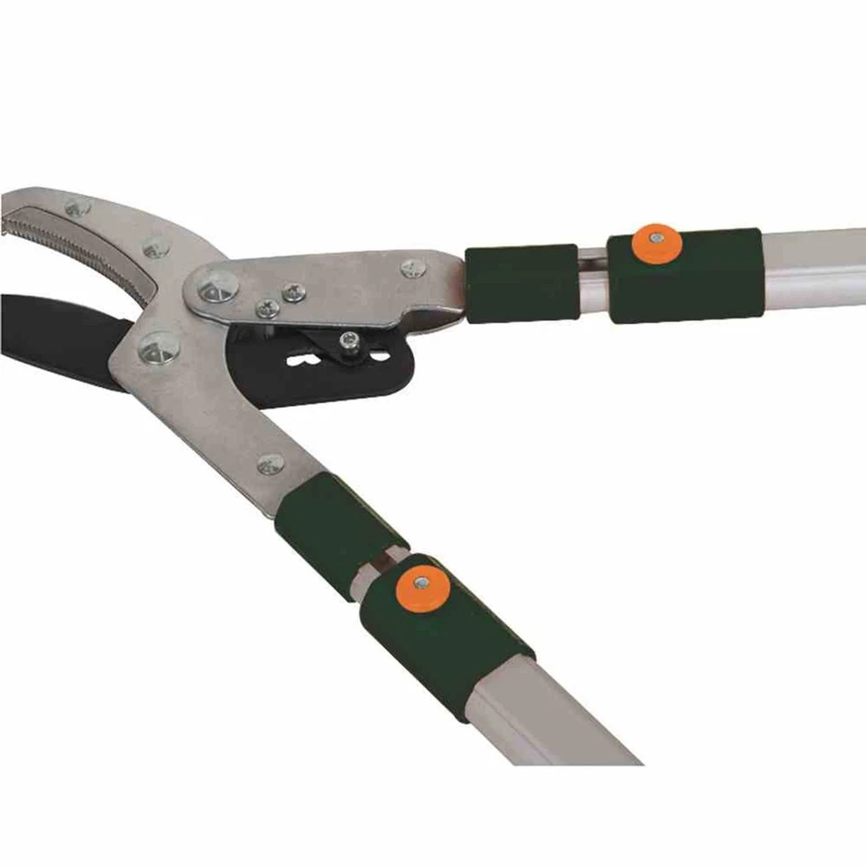 Pro Alu Ratschen Astschere teleskopierbar Ambossschere Gartenschere Rosenschere - Bild 4 von 4