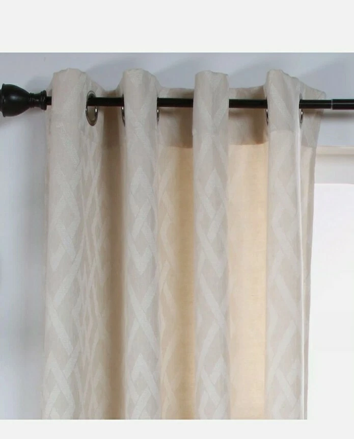 Belle Masion Ltd. Kelly 有内衬索环面板,54W x 84L 风格 master — 第 2/4 张图片