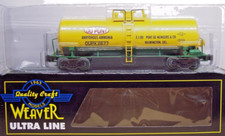 VAGÓN CISTERNA WEAVER O SCALE ULTRA LINE 40' DUPONT 3 RIELES NOS